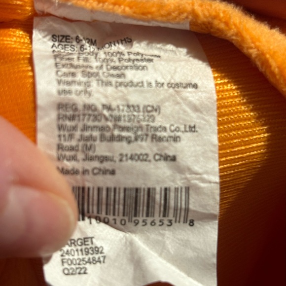 Pumpkin costume EUC - Picture 4 of 4